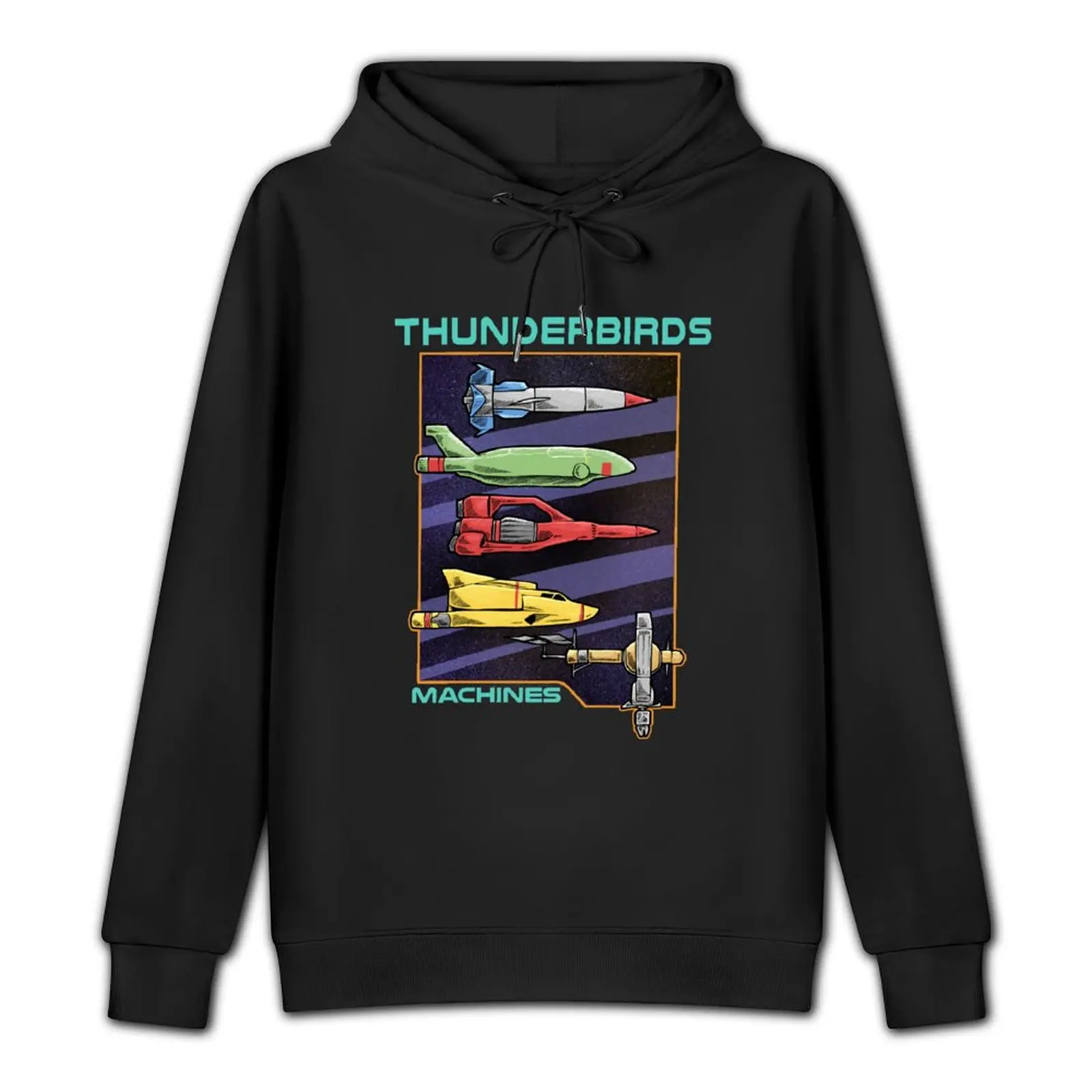 Thunderbirds Machines Pullover Hoodie autumn clothes for men korean autumn clothes big size hoodie