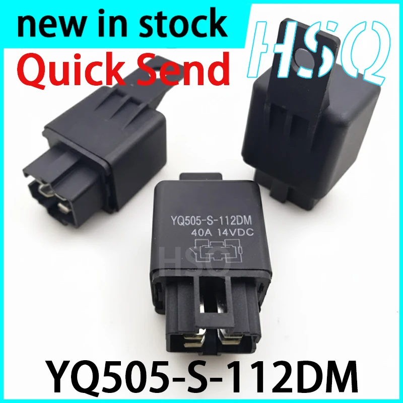 1PCS New YQ505-S-112DM 12V 4-pin 40A Automotive Relay