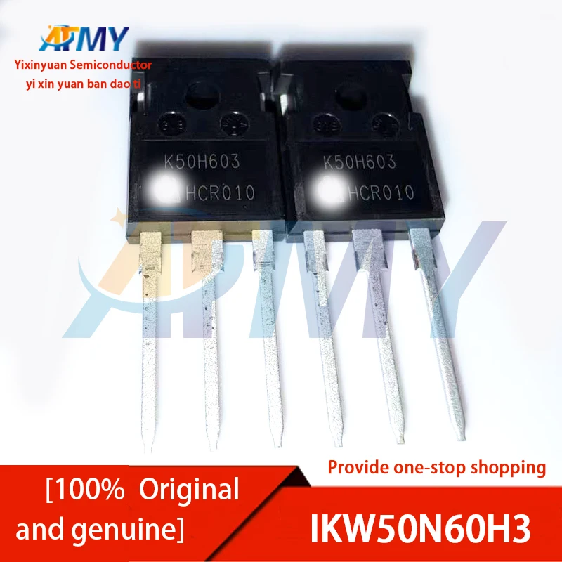 4piece IKW50N60H3 K50H603 Frequency Converter Inverter Welding Machine Commonly Used IGBT Tube