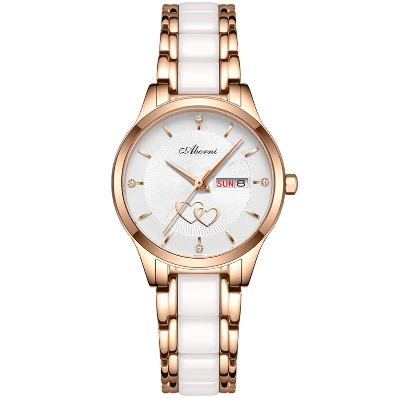 Oem High Quality Casual With Bracelet Ceramic Designer Ladies Watches Luxury Hand Supplier Waterproof WomenQuartz Watch
