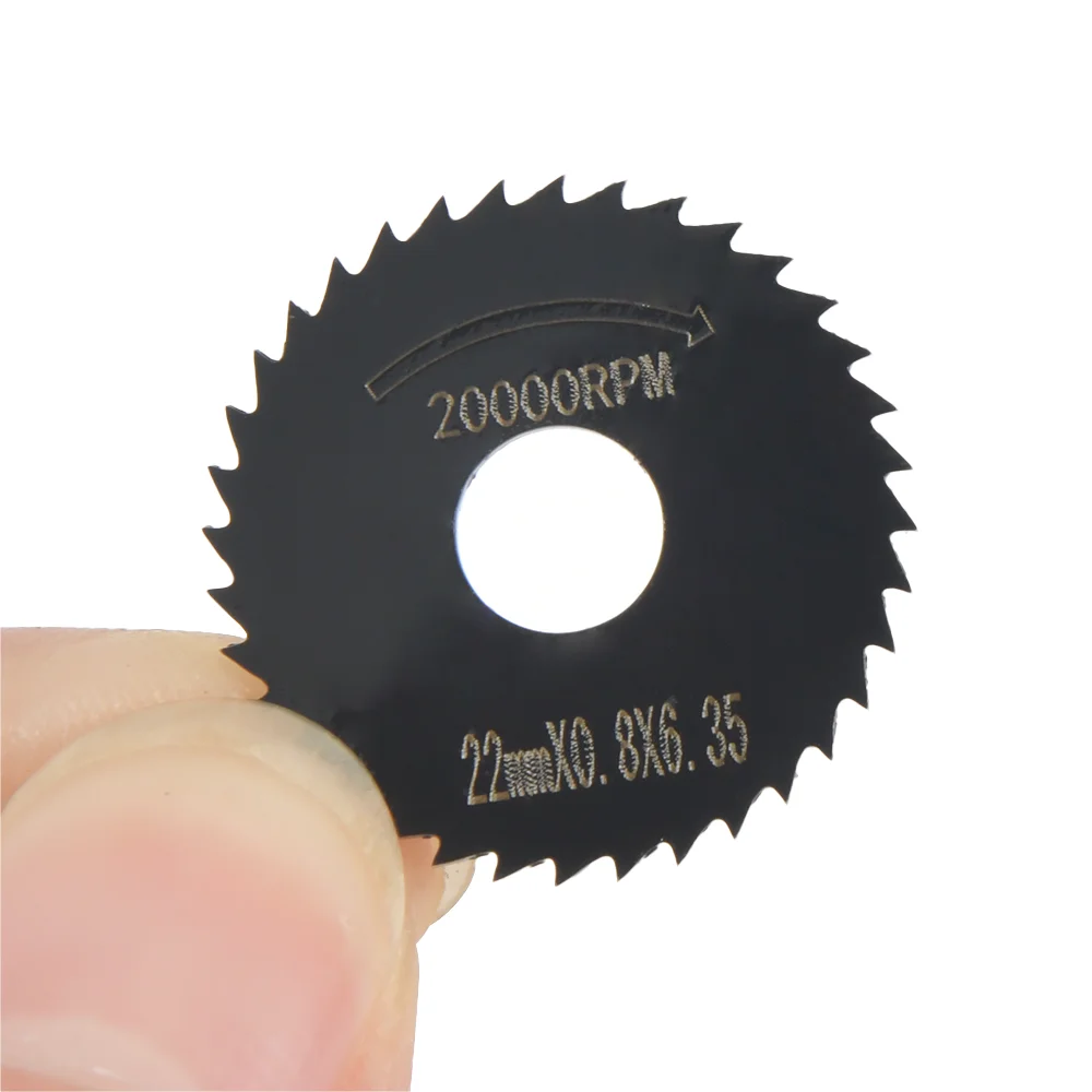 6 pezzi Mini lama per sega piccola da sei pezzi 22-44mm lama da taglio accessori per utensili elettrici per taglierina in metallo