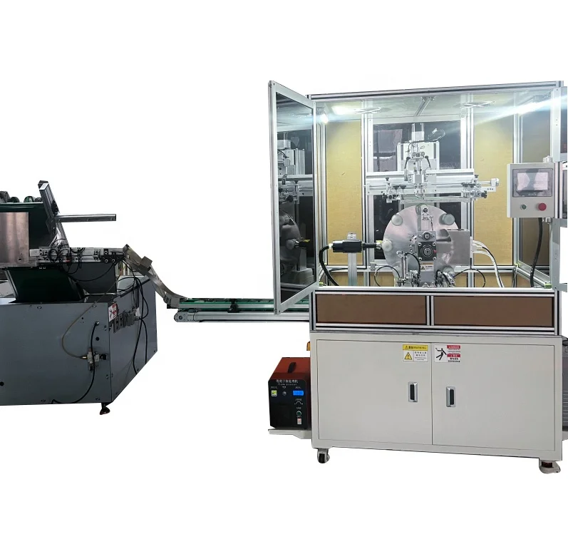 Full Automatic round Screen Printer Machine for Cups for Efficient round Screen Printing