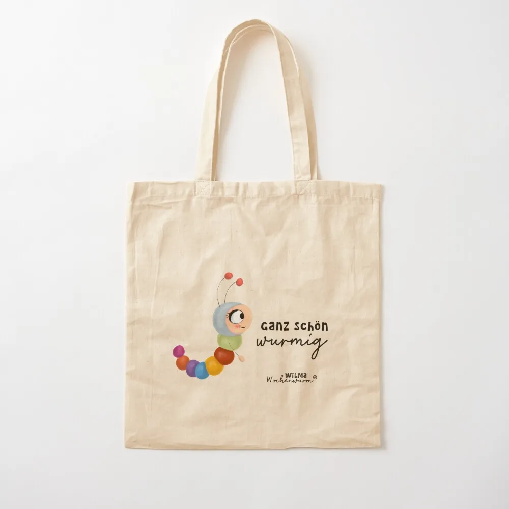 Pretty wormy Tote Bag Candy bags Gift bag Handbags Women's handbag