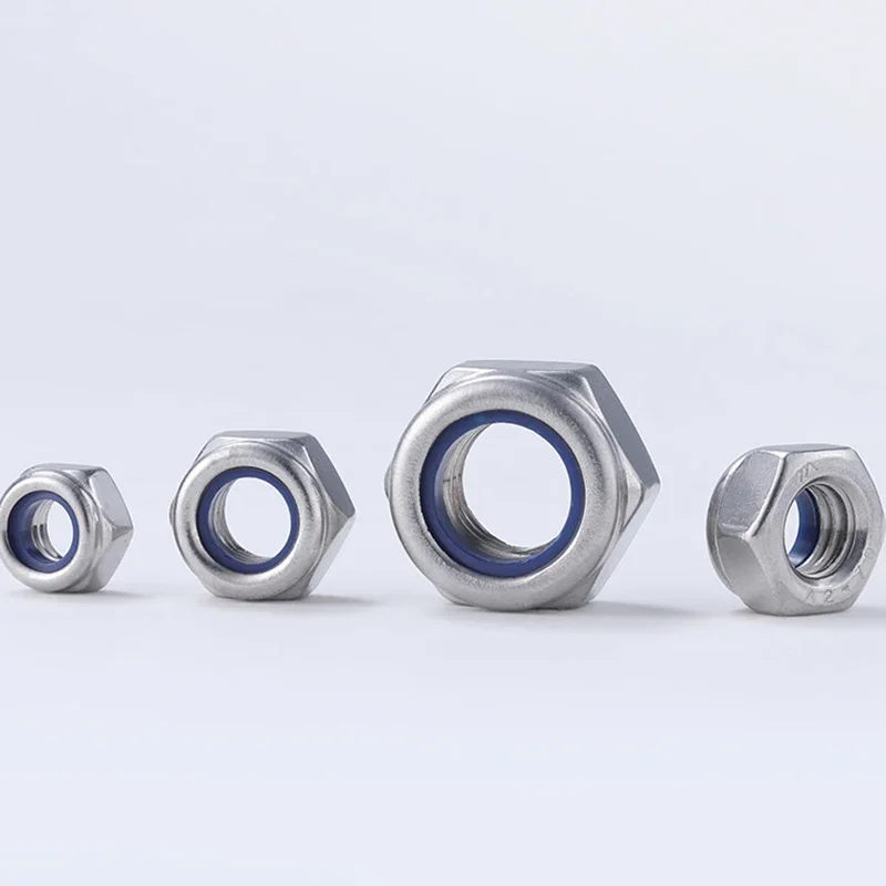 

Self-Locking Hex Nuts Anti-Loose Fine/Reverse Tooth M2-M20 Stainless Steel & Nylon US Standard