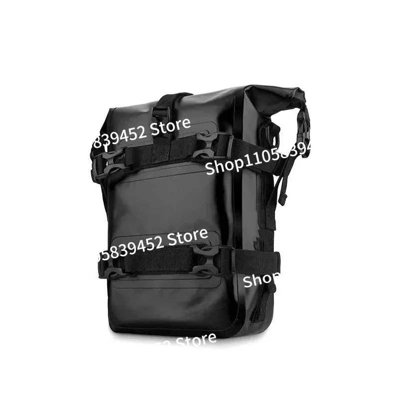 For Motorcycle Bar Side Bag Multifunctional Riding Bag Large Capacity PVC Backpack Waterproof Shoulder Bag N