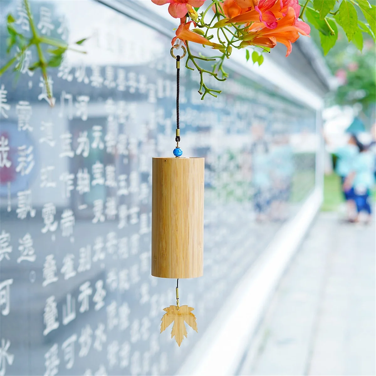 Chakra Chime Bamboe Meditatie Chimes voor Buiten Wind Chime Geluid Instrumenten Chimes Set C Akkoord Decoratie