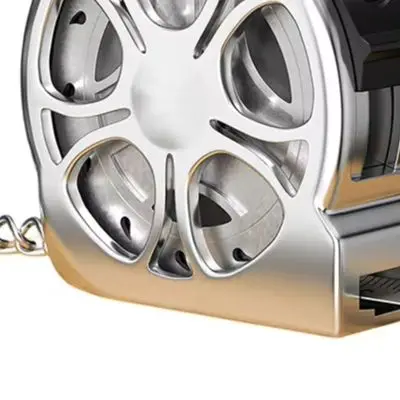 

2-meter Stainless Steel Metric Tape Measure, Retractable Keychain Tape Measure, Waterproof And Rust-resistant.