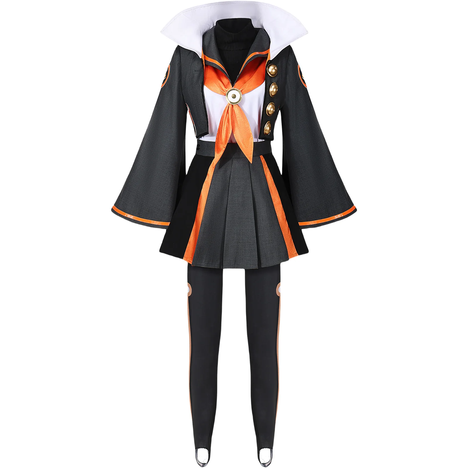 Game Kishinami Hakuno Cosplay Costume Halloween Christmas Festival Party Uniform Suit with Hat Fate New Year Outfit for Women