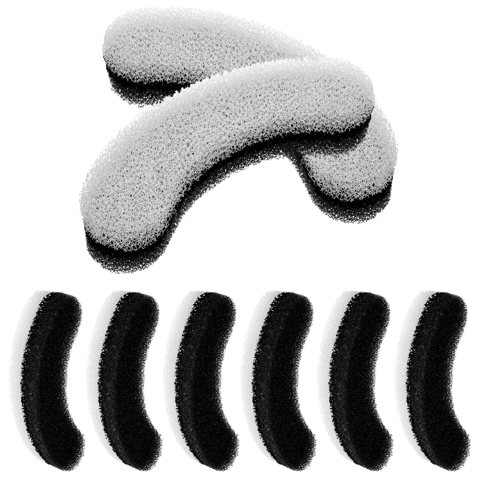 

8pcs Cat Water Fountain Filter Replacement Sponges Pet Dog Kitten Dispenser Filters Adsorption Remove Odor Chlorine Pet