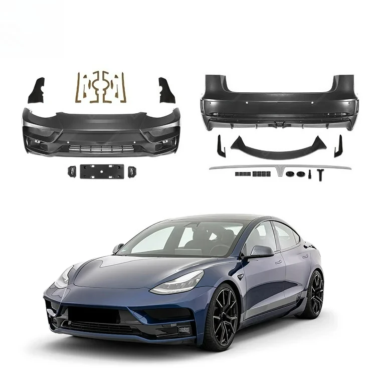 

Easy-Install FORTesla Model 3 ST-Style PP Plastic BODYKIT