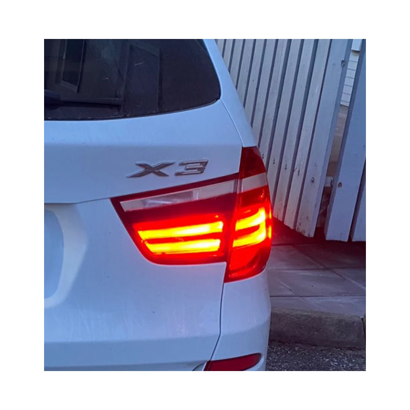 مصباح خلفي للوصل والتشغيل للوحة البديلة ، ملحقات إضاءة LED ، BMW X3 F25 من الخلف ، B003809 ، جديد ، عبوة واحدة ، عبتان ، 4 عبوات