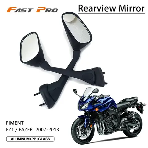 Боковое зеркало заднего вида для мотоцикла YAMAHA FZ1 FAZER 2007 2008 2009 2010 2011 2012 2013