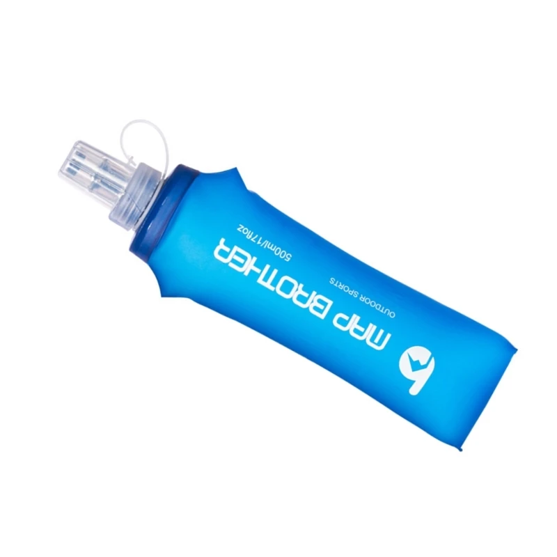 

Soft Folding Water Bottle Portable TPU Soft Flask Water Bottle Running Hydrations Pack Outdoor Sport Hydrations Bottle