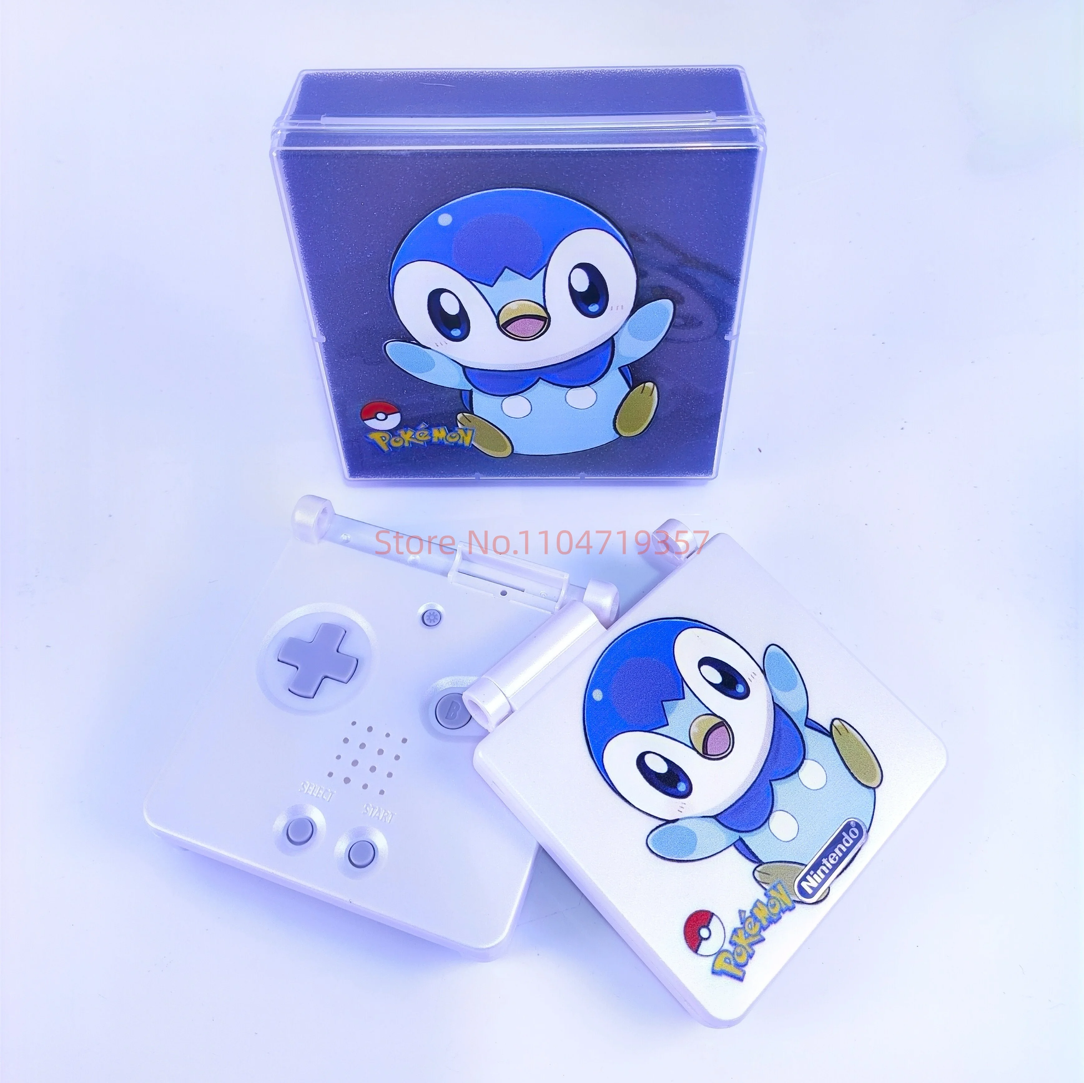 Met Box Gba Sp-verpakking en Shell Set Gengar Limited Edition, compatibel met Ips-scherm, Limited Edition speelgoedgeschenken