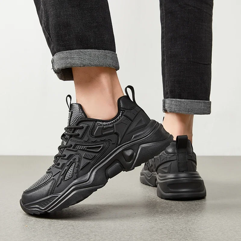 

Men's Four Season Chef Shoes Casual Breathable Anti Slip Light Waterproof Oil Proof Soft Soled Hotel Kitchen Work Shoes Zapatos