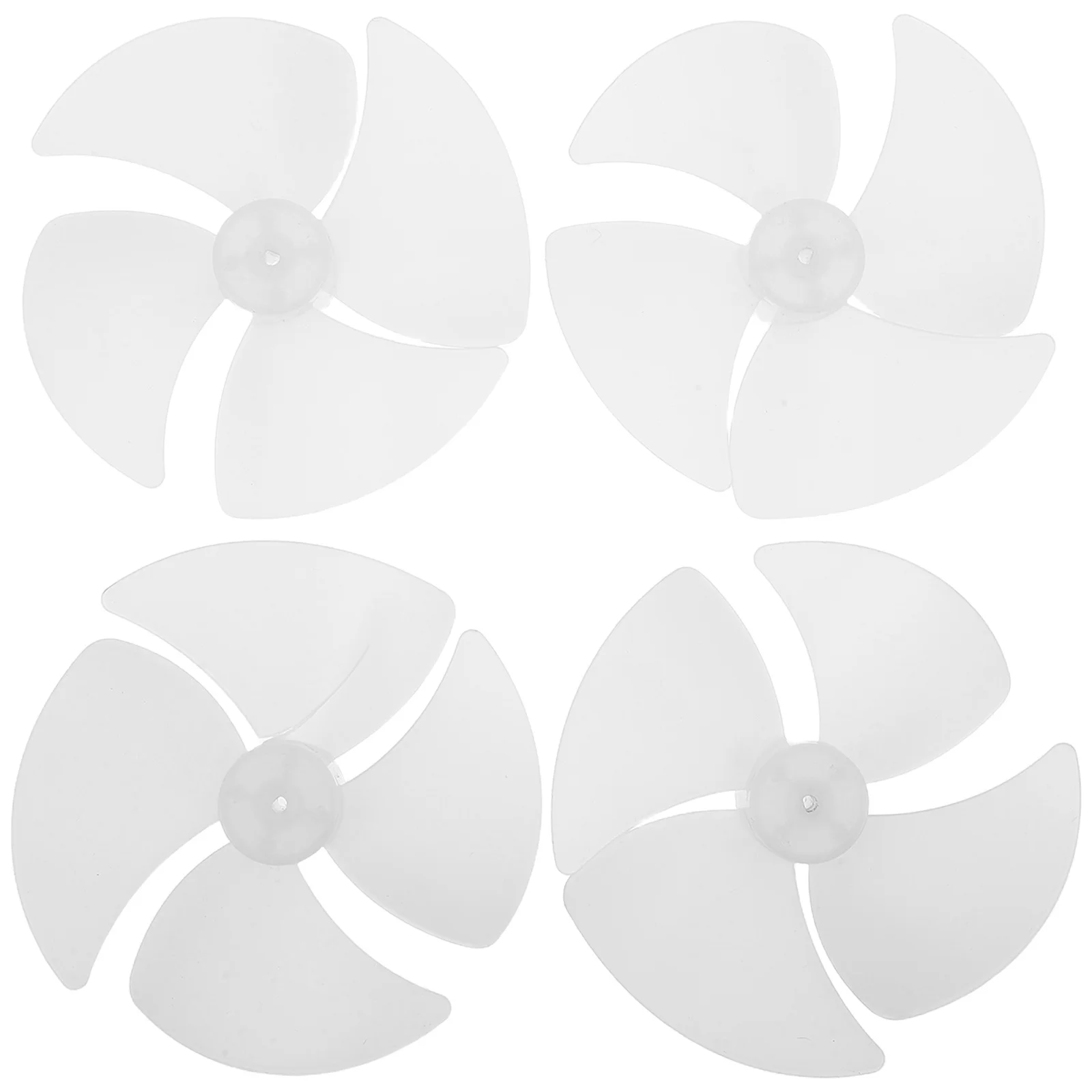 4 قطعة شفرة مروحة المحرك البلاستيكية استبدال شفرة مروحة مكثف الثقيلة لإصلاح أجزاء فرن الميكروويف عملية منخفضة الضوضاء سهلة #3