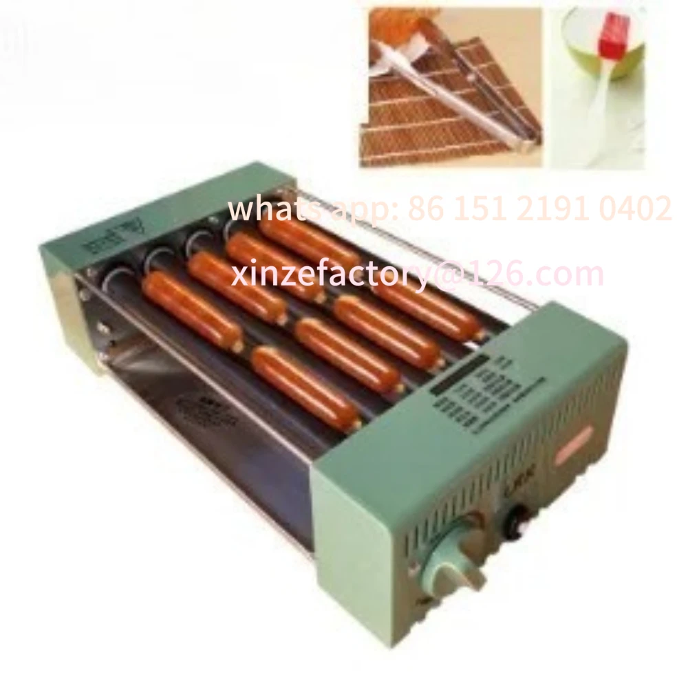 

Customizable Home Griller 1PC Mini Hot Dog Maker Mini Homemade Sausage Grilled Sausage Roller Nonstick Rack Breakfast Ma