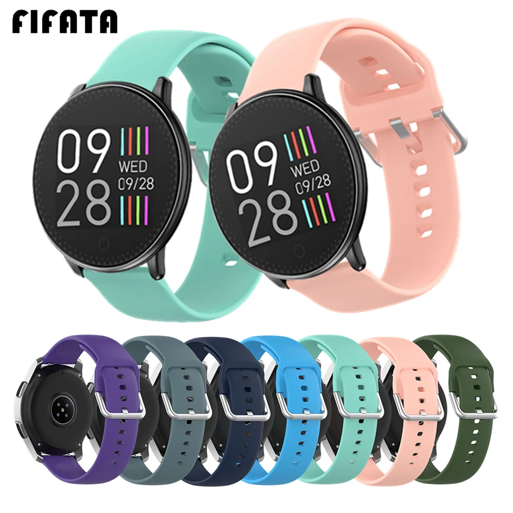 فيفاتا سوار رياضي ل Umidigi Uwatch 3S / 2S / 2 / Urun S/الساعات الذكية إكسسوارات استبدال سيليكون حزام Correa