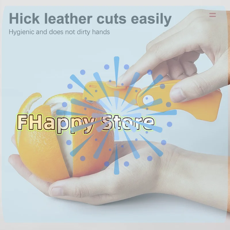 1Pc Orange Device Peeling Knife Orange Peeler Stripper Juice Helper Citrus Opener Creative Kitchen Fruit Vegetable Tool