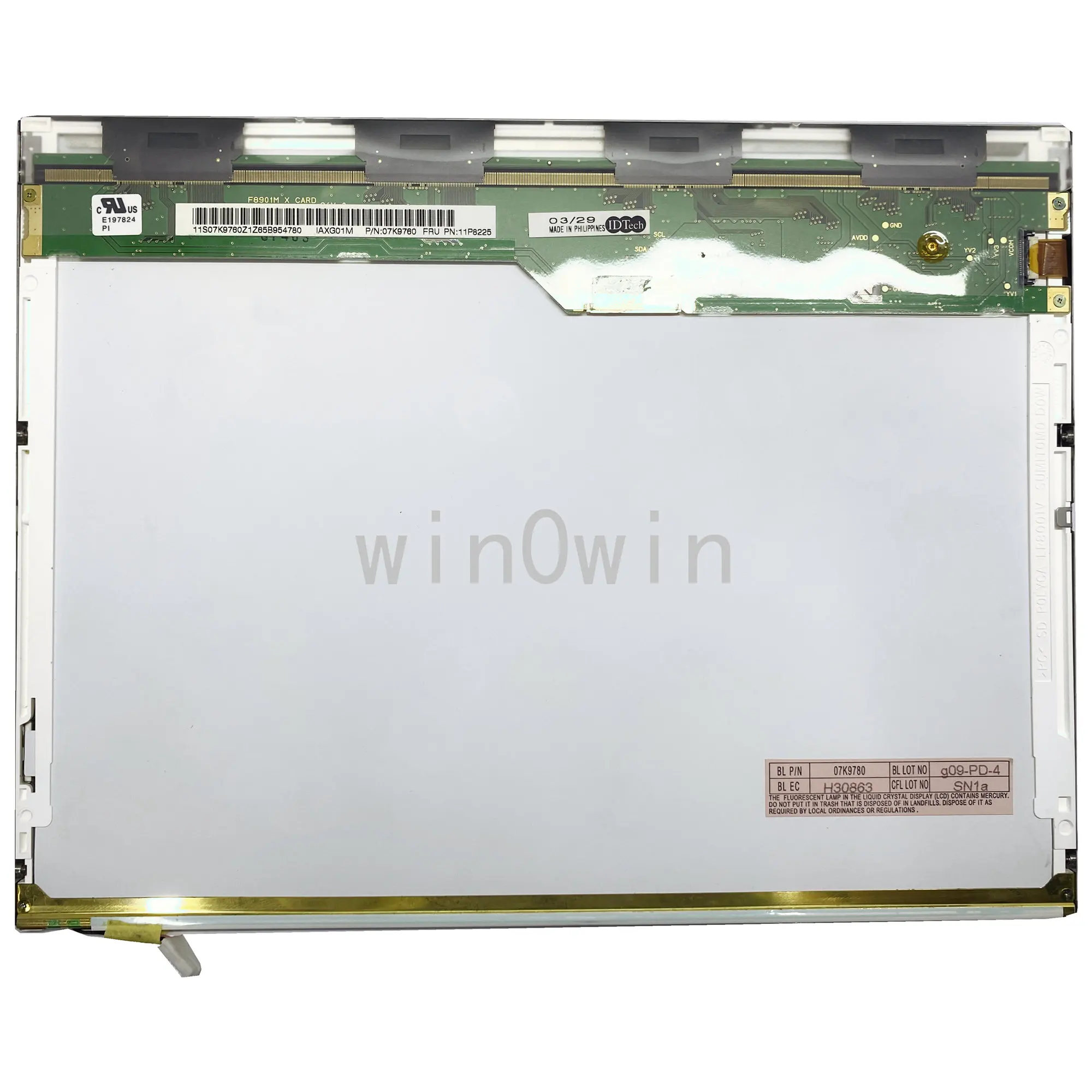 

IAXGO1M 1024×768 20pins 12.1inch Laptop LCD screen Replacement Display Panel Matrix