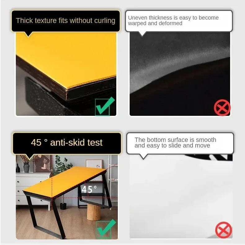 Solid color soft stretch leather table cloth Waterproof oil-proof heat-resistant coffee table mat party table deco cover custom