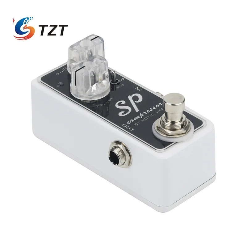 TZT LYROK Effect Multi-Mode Mini Compressor Guitar Pedal Replacement For SP Compressor