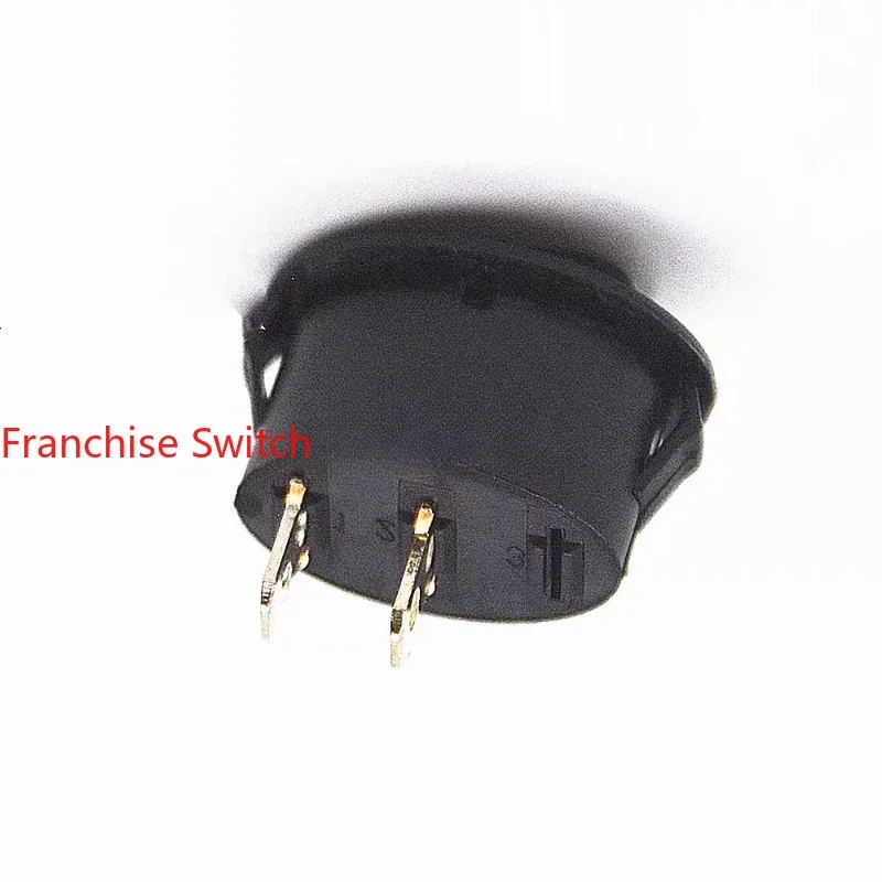10PCS RL3-611-G-2-BK Two-foot Oval Original L Ship Switch Rocker
