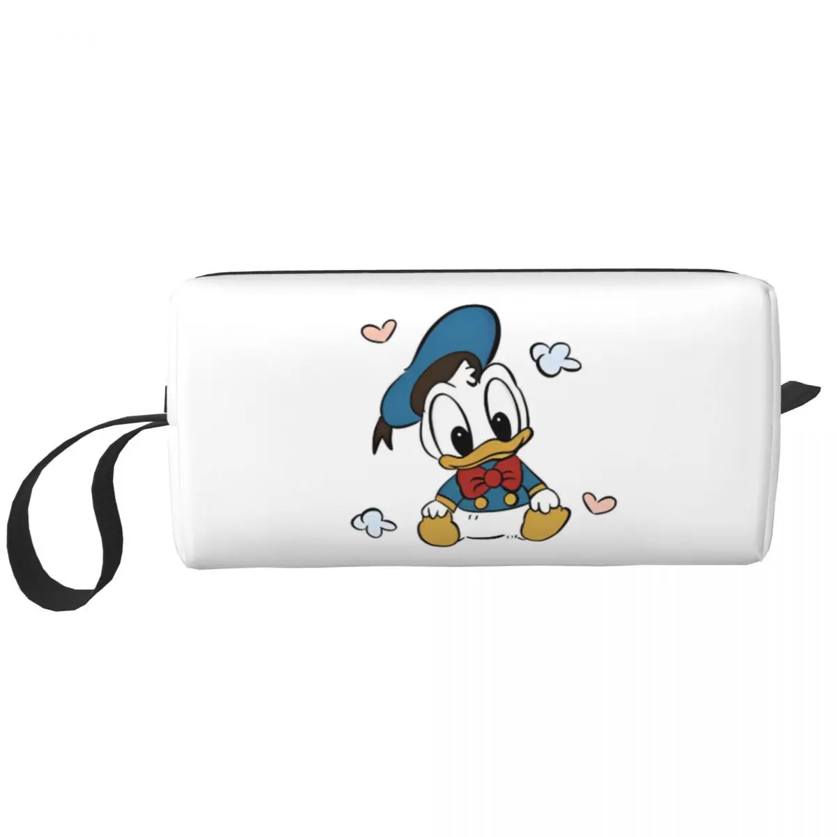 In One's Childhood Donald Duck Cosmetic Bag Women Makeup Bags Travel Water Resistant Toiletry Bag Organizer Merch