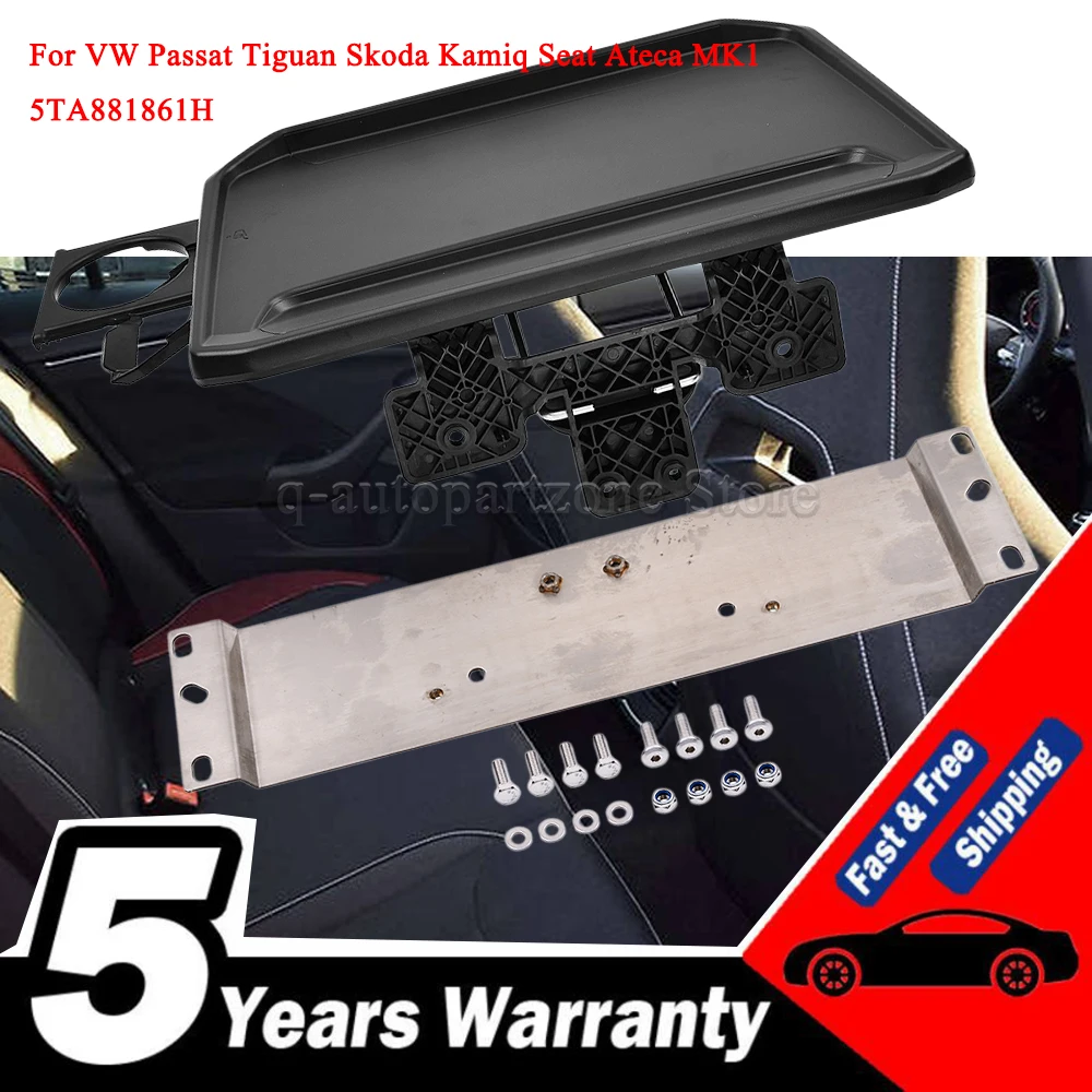 accessoires-auto-pour-vw-passat-tiguan-skoda-kamiq-seat-ateca-mk1-5ta881861h-nouvelle-table-pliante-pour-dossier-de-siege-avant-avec-kit-de-fixation