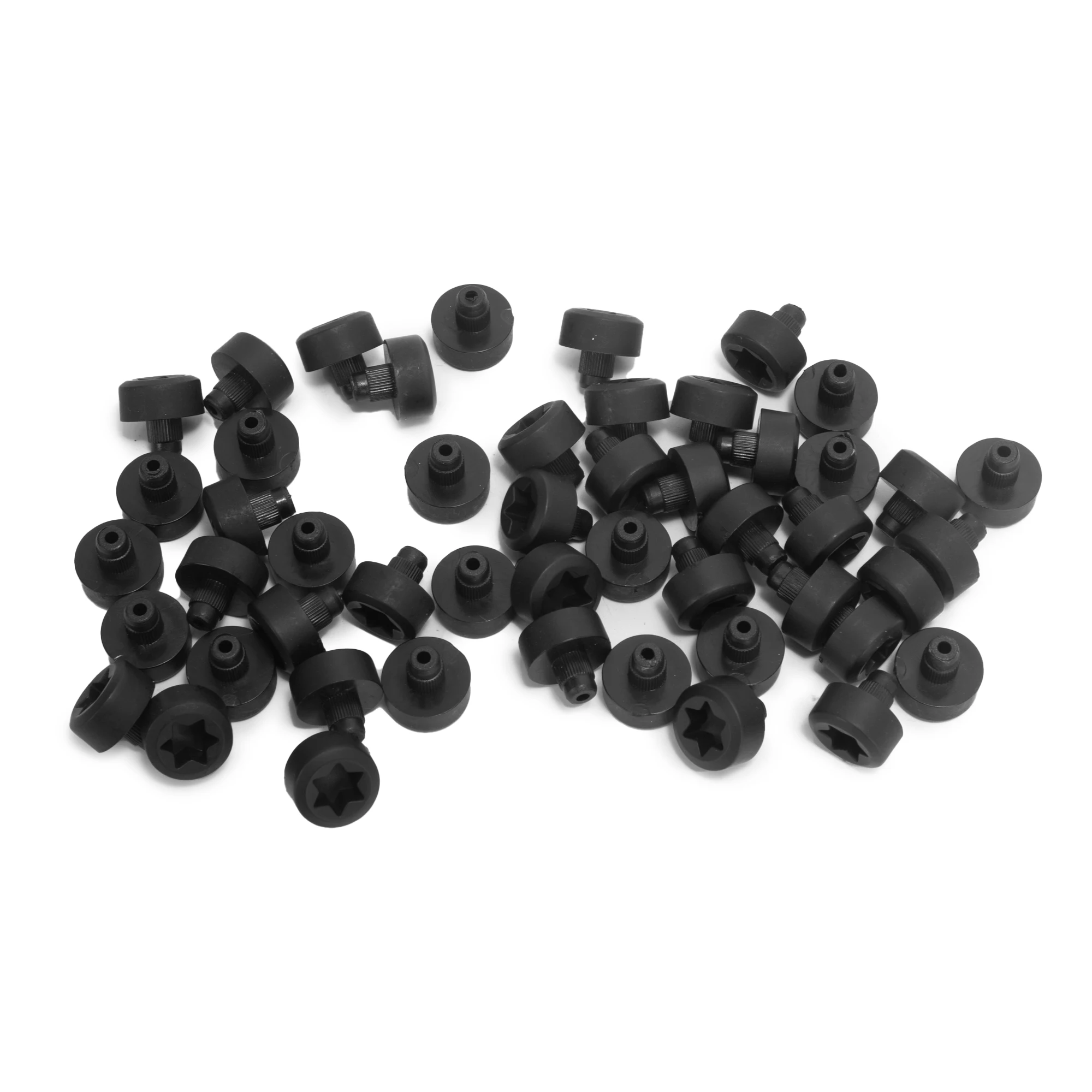 CFPerformance 25 Stück/100 Stück/125 Stück 6,3 mm/0,25" Kunststoffkappen-Schrauben für Kraftstoff-Offroad-Räder, Reifen, Teile, Styling 1010-16B – Detail 4