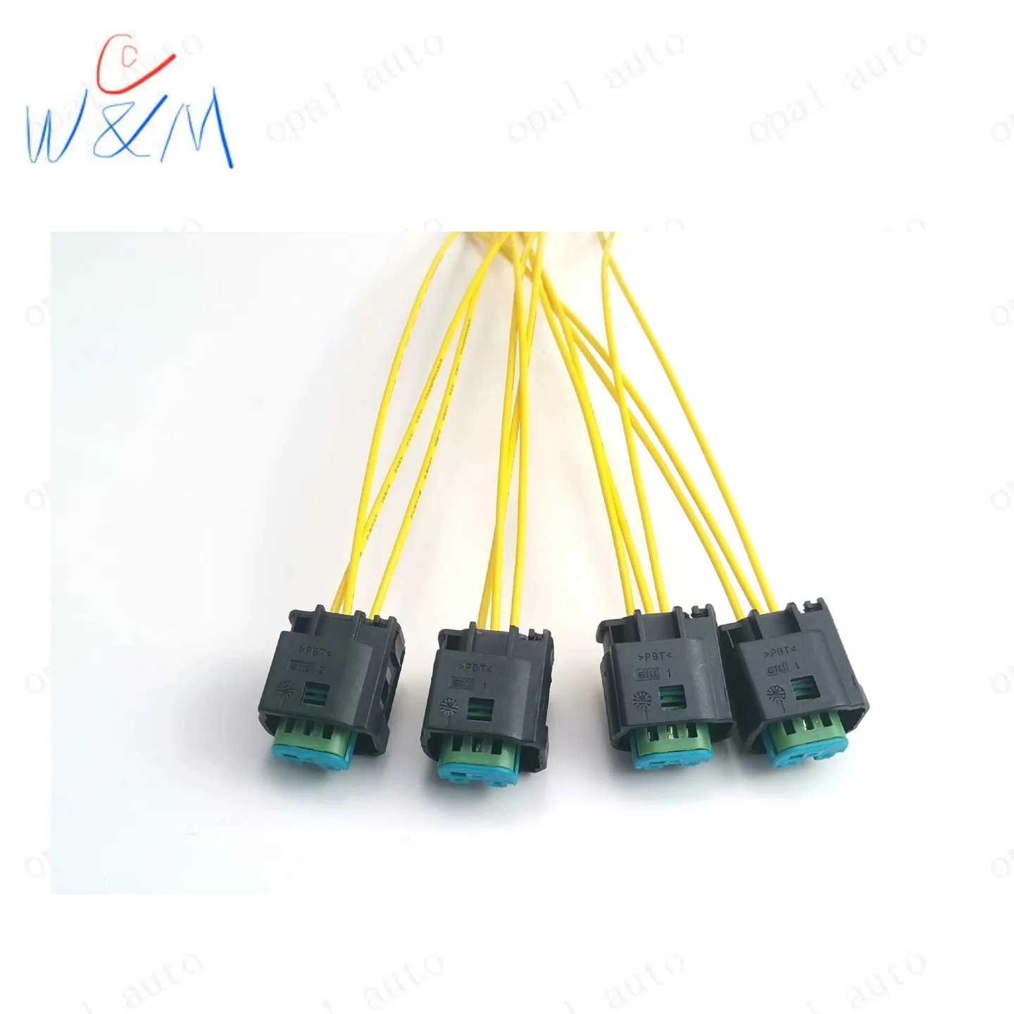 1-967642-1 Pigtail Cable Connector Wiring Harness Plug for BMW PDC Parking Sensor Accelerator Pedal Replacement Repair Parts