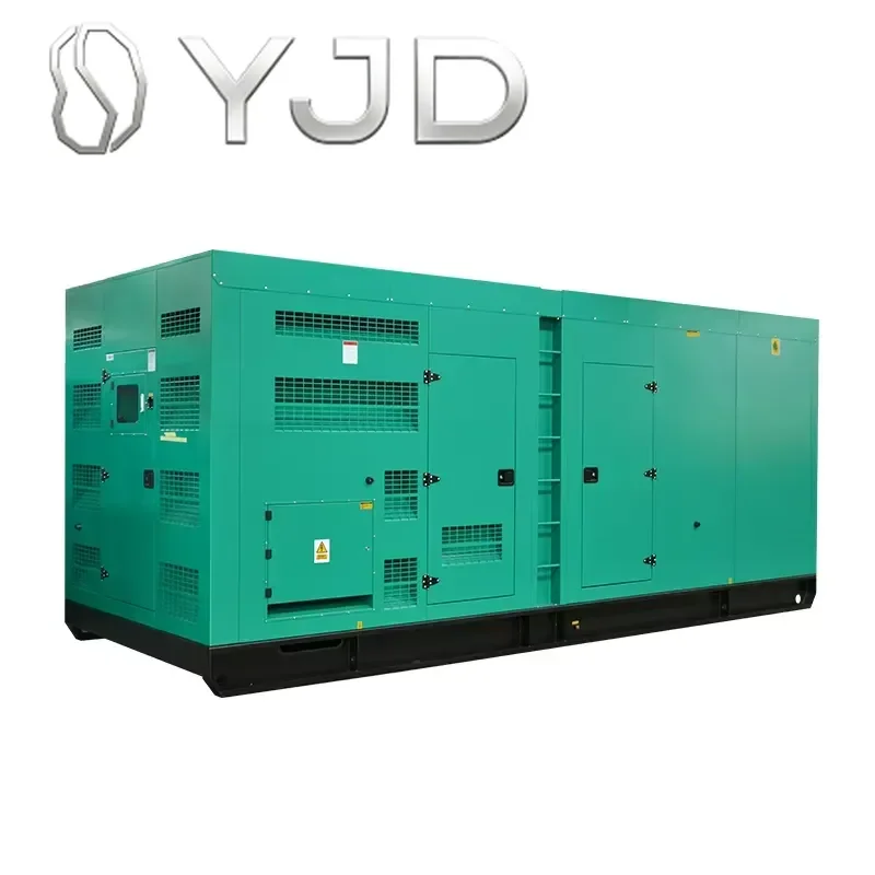 YJD ISO CE Silent Canopy Perkin 2806C-E18TTAG6 diesel Generator 600kw 750kva Cheap Price Factory Direct Sales