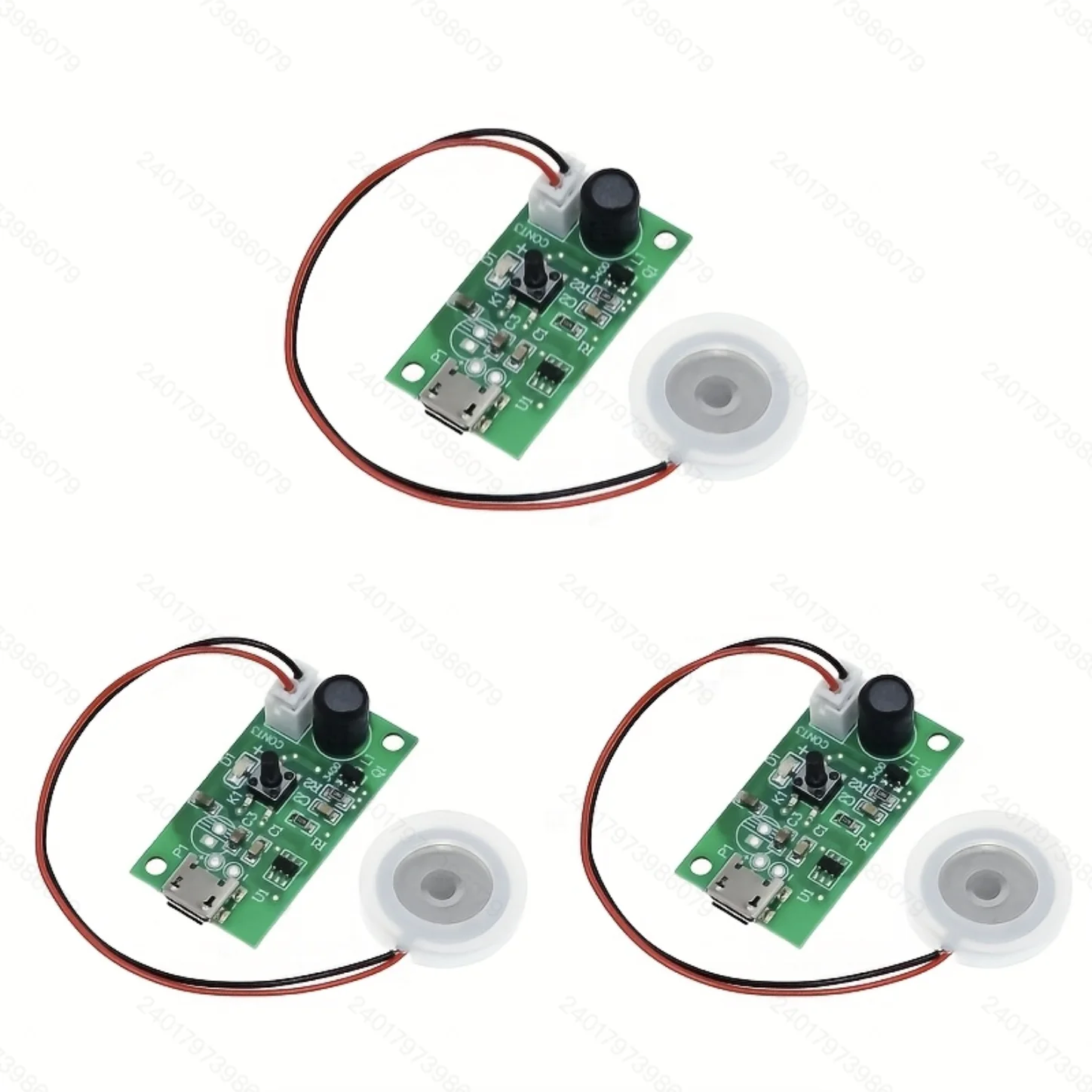 USB Humidifier Spray Module with Atomization Sheet - Accessories for DIY Incubation Experiments, Integrated Circuit Driver Board