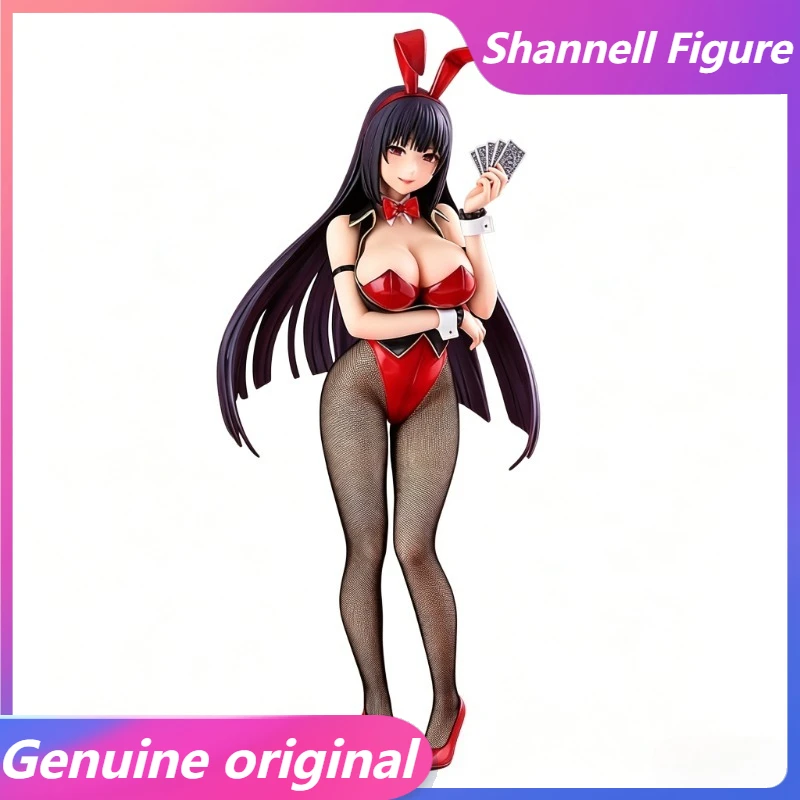 

Kakegurui Compulsive Gambler Jabami Yumeko Bunny Girl 1/4 PVC Action Figure Anime Collection Model Toy Doll Decoration Gift