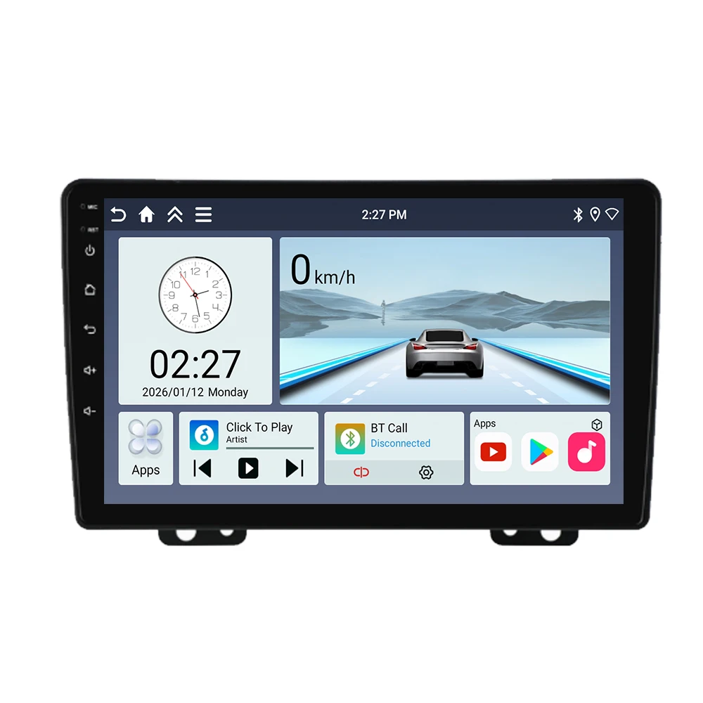 For Ford Fiesta 2002 2003 - 2008 Android 16 Car Radio Video Player Multimedia Navigation Wireless Carplay GPS 2 din