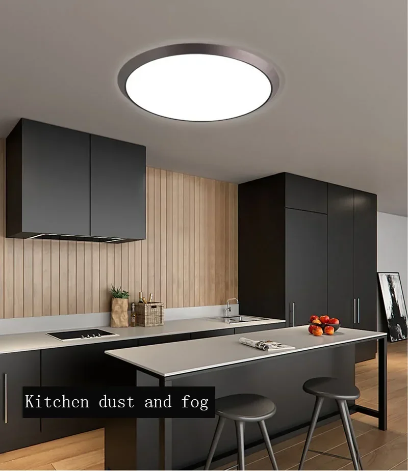 Waterproof LED Ceiling Light, Living Room, Bedroom, Balcony, Aisle, Bathroom, Dustproof, Anti-Mosquito, 24W, IP54