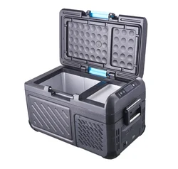 Factory direct sale solar fridge and  car mini fridge 220v 12v and portable compressor car fridge freezer