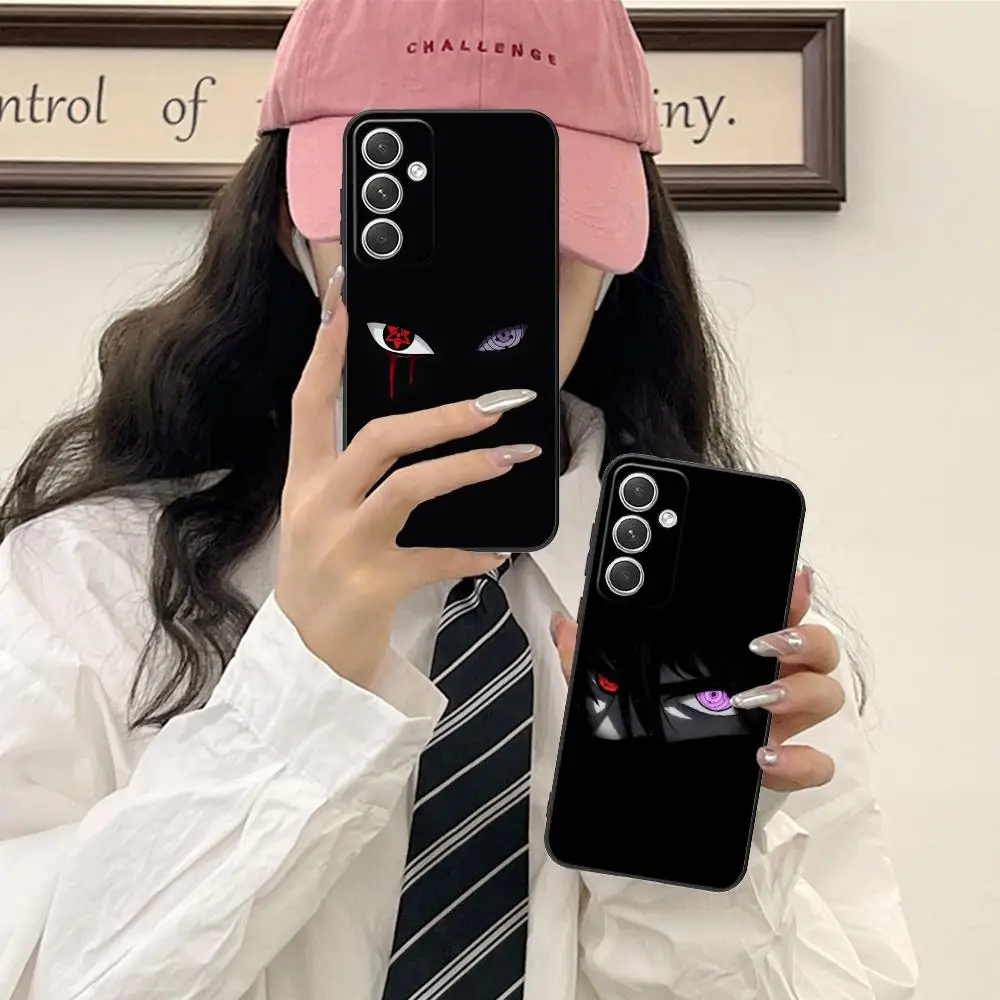 

Чехол для мобильного телефона Anime Eyes для Samsung Galaxy S25 S24 S23 S22 S21 S20 Note20 Plus FE Ultra Color Cover Luxury Pretty