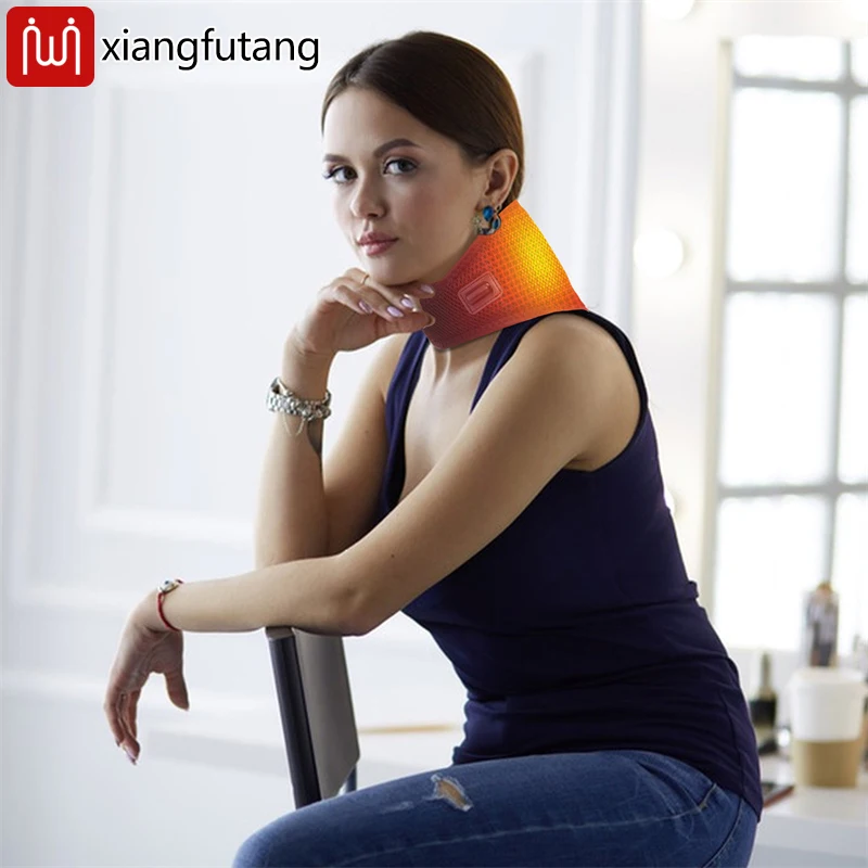 

1PC Tourmaline Self-Heating Magnetic Therapy Neck Brace Support Belt Cervical Vertebra Protection Spontaneous Heating Massager