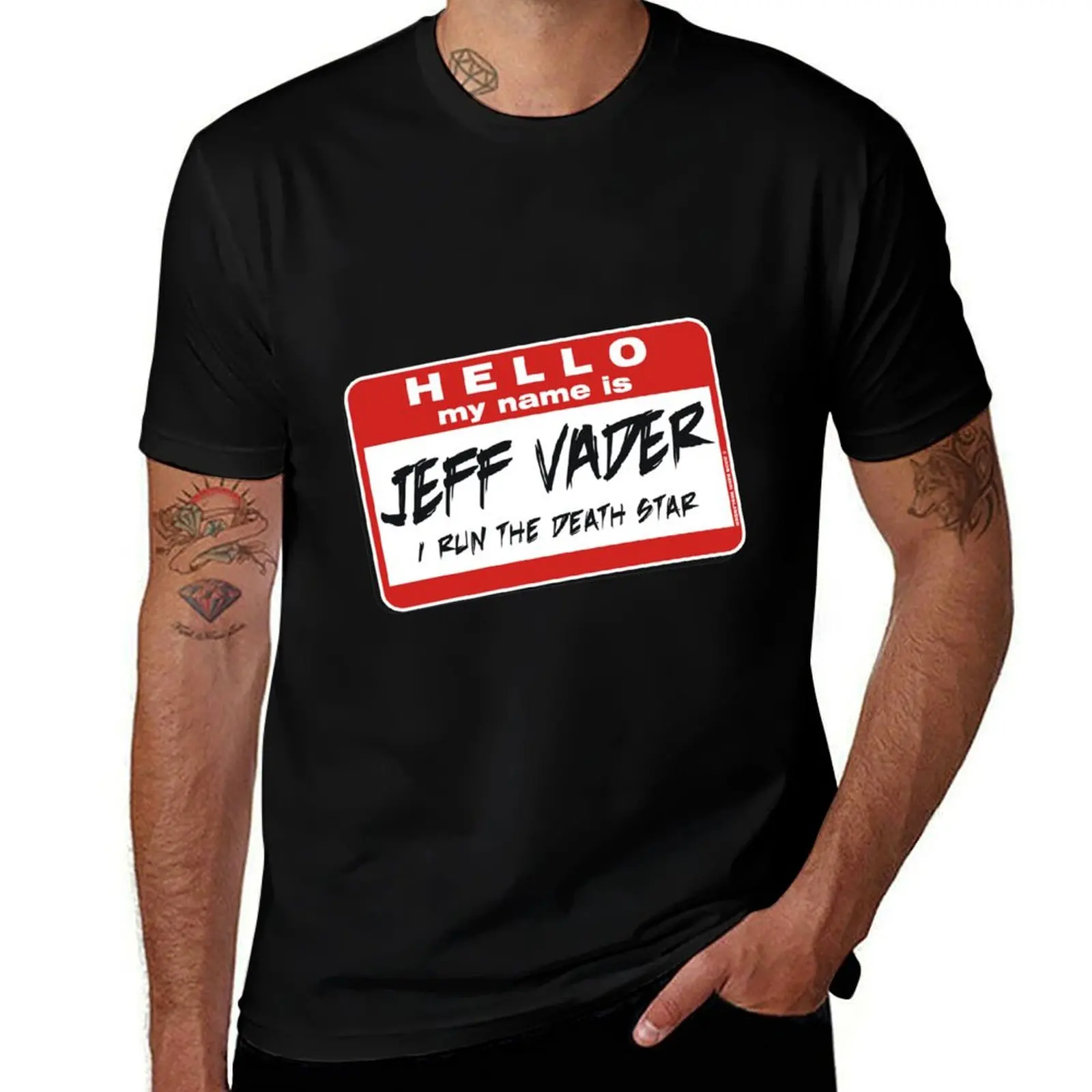 

I'm Jeff Vader- Other T-Shirt Basic Simple Design Short Sleeve Shirt