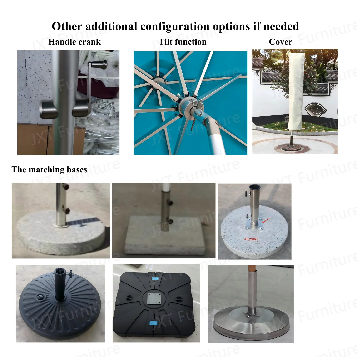 Ombrelli da Mercato Moderni di - Outdoor Furniture Quality recensione e prezzo
