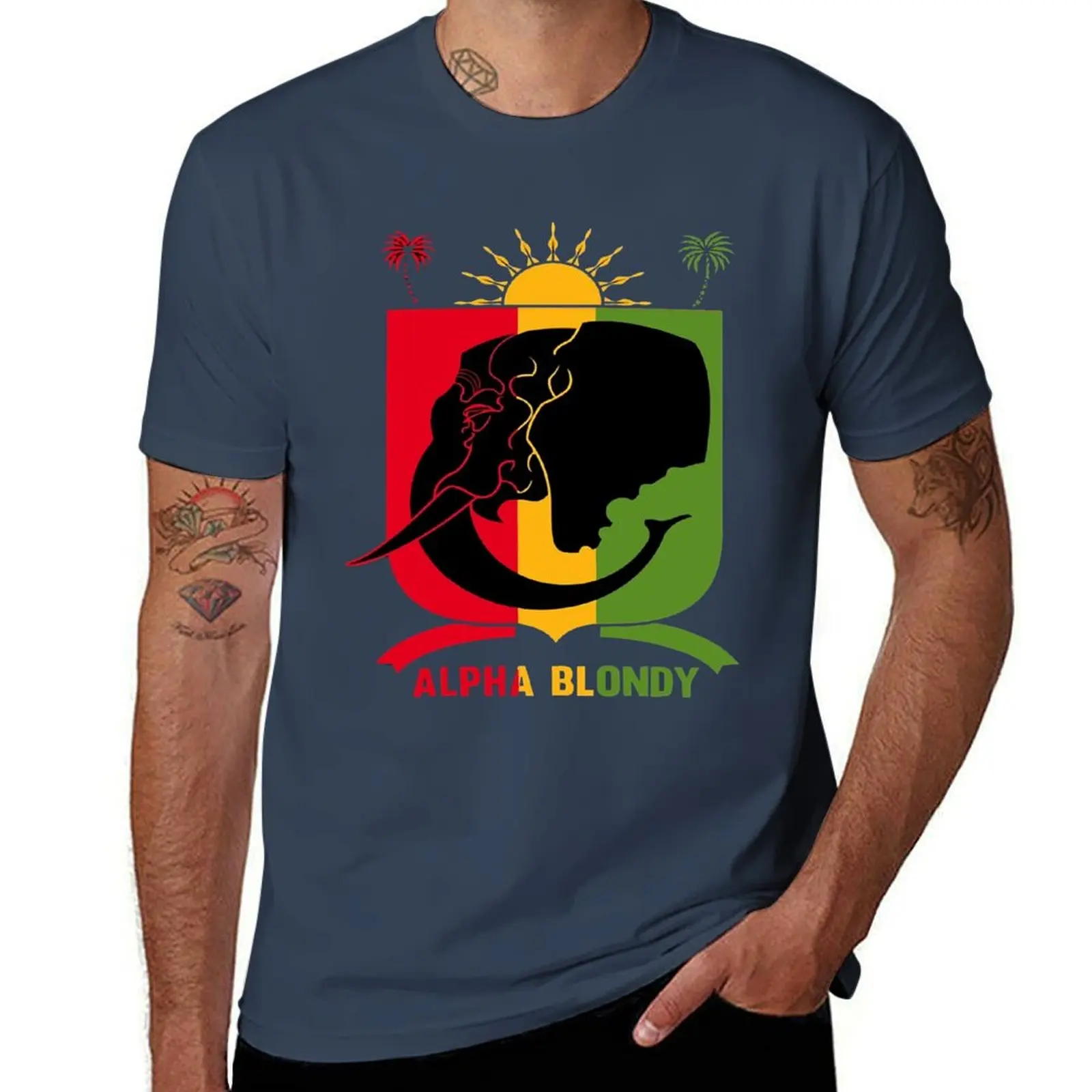 

For Fans Blondy AB T-Shirt Lightweight Casual Summer T-Shirt