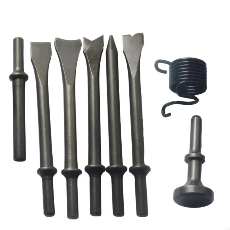 77JA Bits Definir bits cinzel pneumático Bits cinzel air bits ar punk bits lasking definido o ar reparo