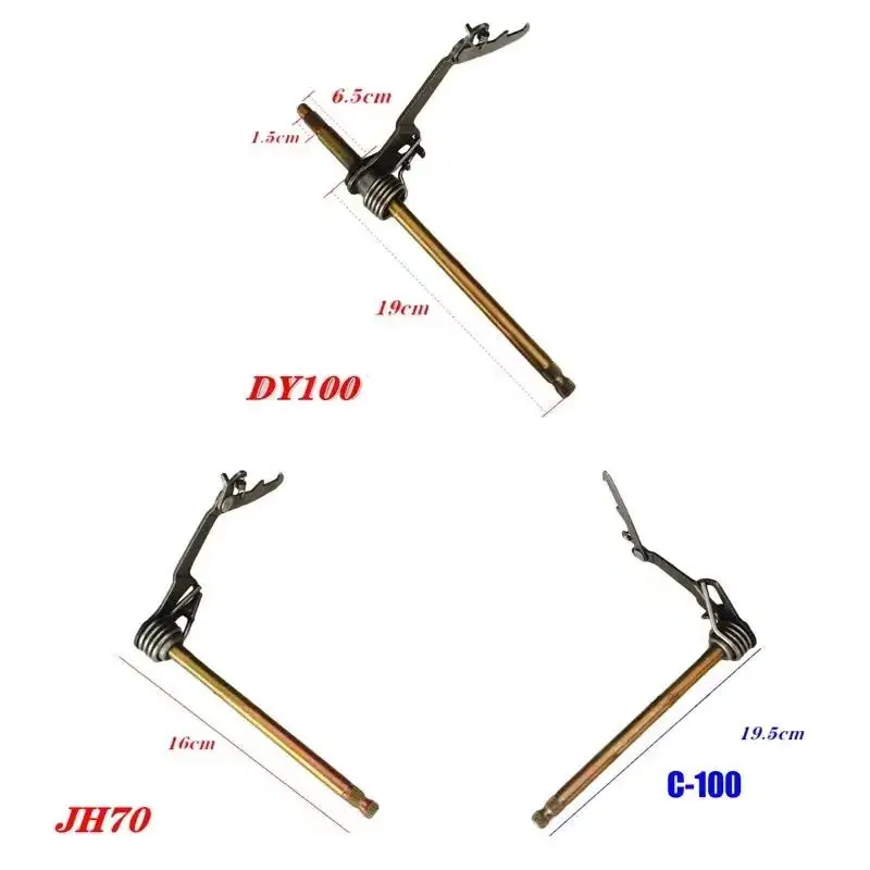 

Motorcycle Spindle Gearshift Axle Shaft For Honda LIFAN DAYANG Loncin Haojin Jialing C70 DY70 JH70 DY100 C100 C110 Gear Shift