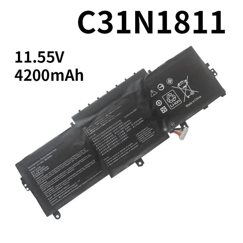 New 11.55V 4323mAh C31N1811 Battery For Asus ZenBook 14 U4300F U4300FN U4300FA UX433FX/FA