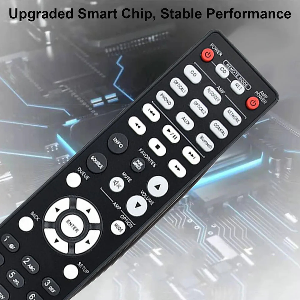 A23F-RC-1234 CD Remote Control For Denon PMA-600NE DCD-600NE Power Amplifier Remote Control Replacement