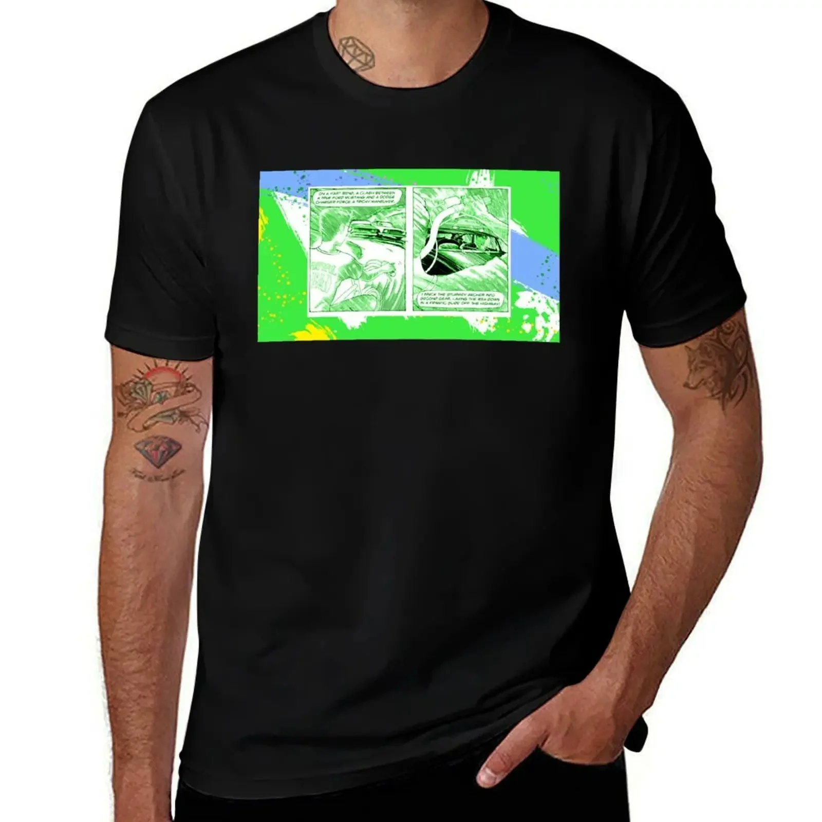 

Bicycle on a fast bend! T-Shirt Clothing vintage clothes shirts graphic tee summer top designer t shirt men