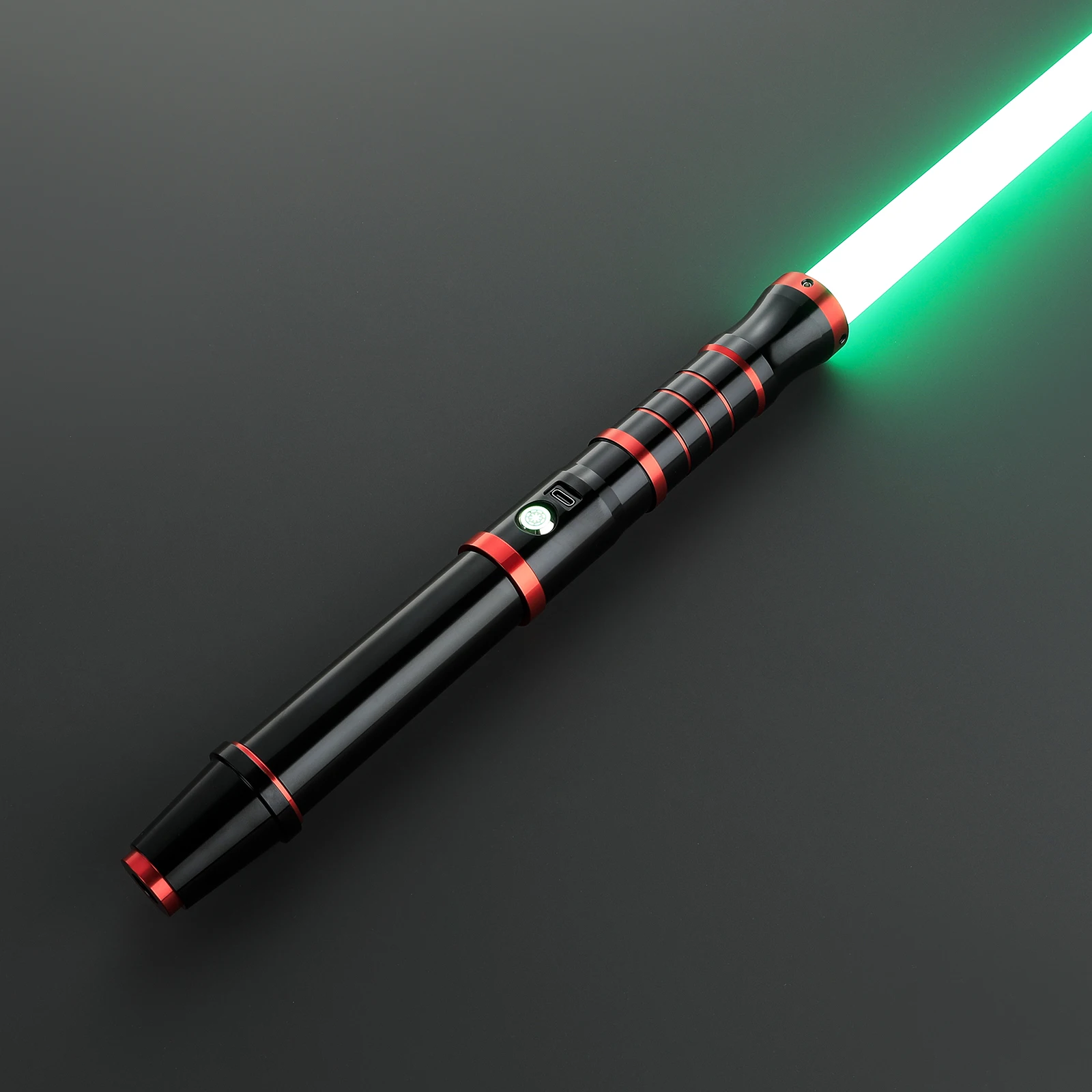 DamienSaber Force Heavy Dueling Xeno3.0 Bluetooth Lightsaber Infinite Color Changing with 34 Sound Fonts Sensitive Smooth Swing