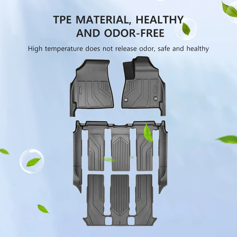 Car Floor Mats for Toyota New Voxy Noah 90 Series 2021-2025 Right Rudder All-weather Waterproof Non-slip Car Accessories - Image 2