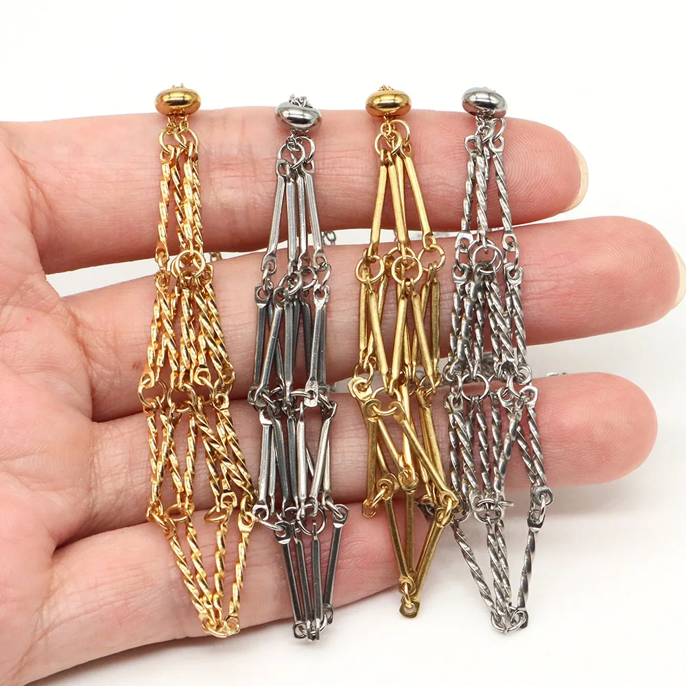 Crystal Cage Necklace Stainless Steel Net Bag Wax Rope Metal Chain Empty Stone Collecting Holder Adjustable Pendant Jewelry Gift